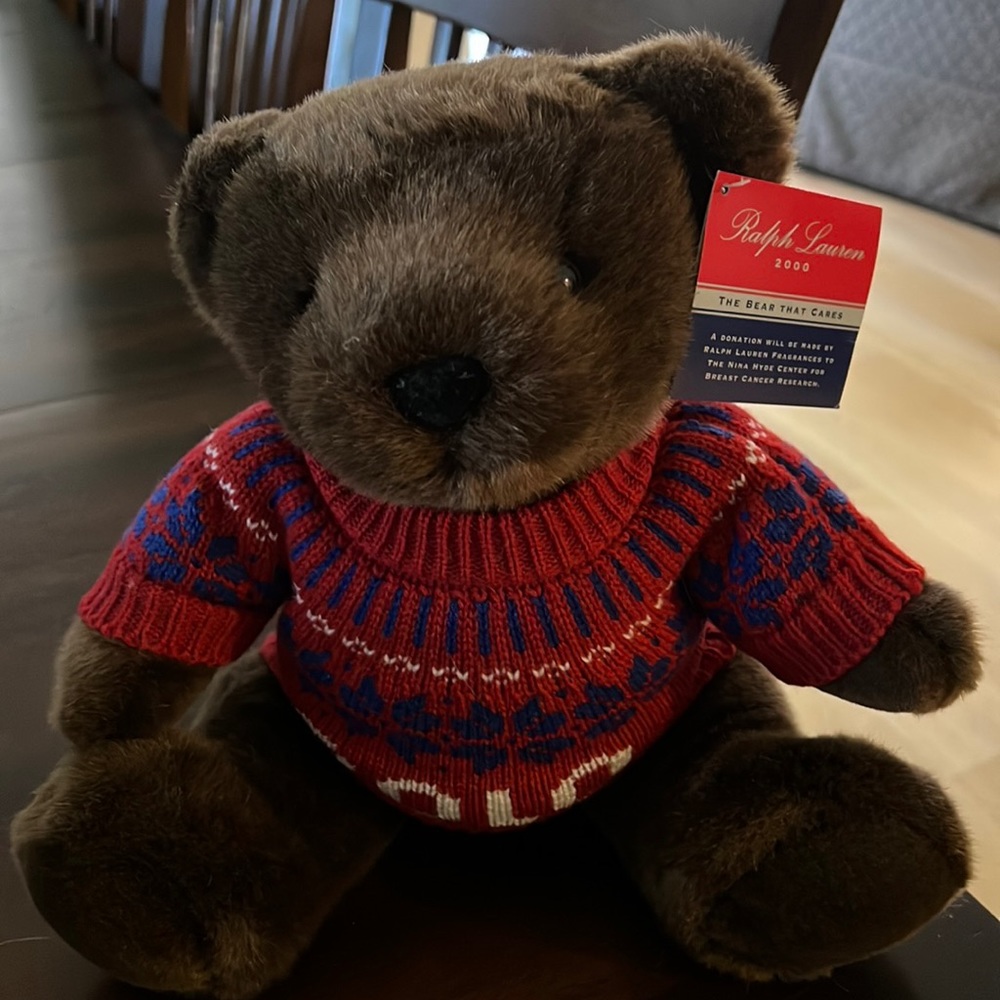 NWT Ralph Lauren bear from 2000